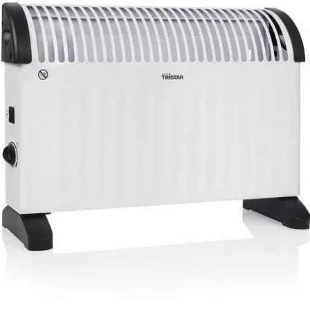 Tristar Convector KA-5164 Calefactor, 3 Niveles de Potencia 750-1250-2000W con Termostato Ajustable, Silencioso y Protección sobrecalentamiento, Blanco Tristar Convector KA-5164 Calefactor, 3 Niveles de Potencia 750-1250-2000W con Termostato Ajustable, Silencioso y Protección sobrecalentamiento, Blanco